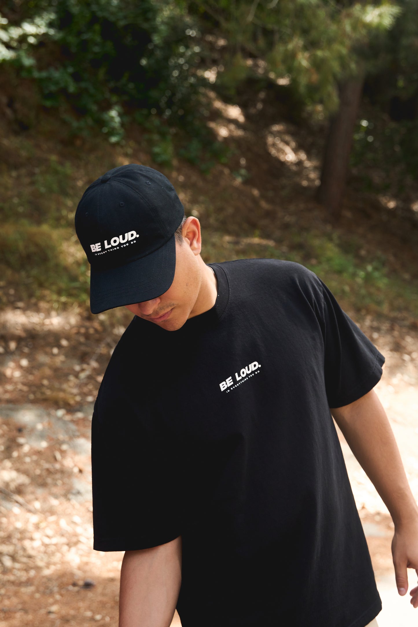 Black 'Be Loud' Crew Neck