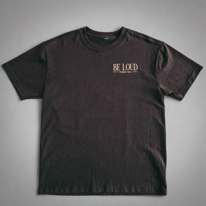 Be Loud Laptime Express Tee - Umber