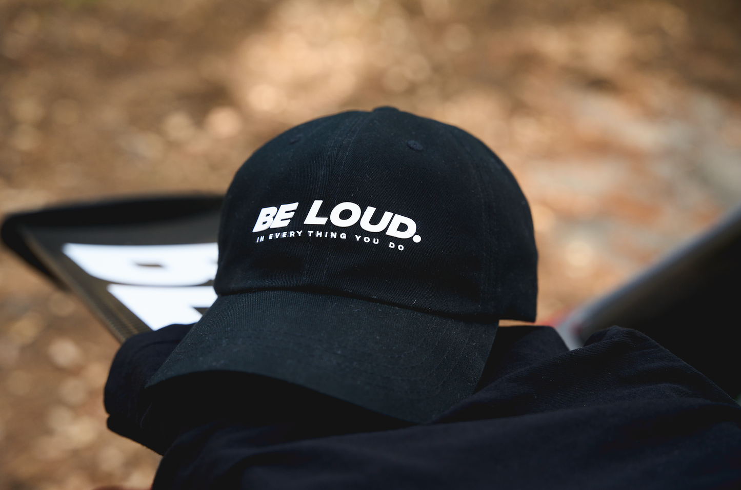 Black 'Be Loud' Cap