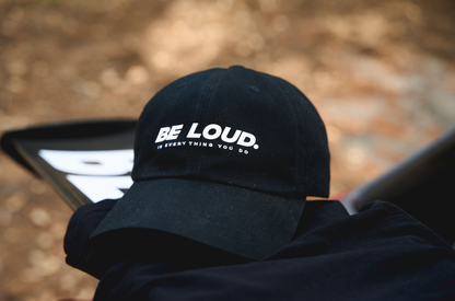 Black 'Be Loud' Cap